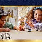 LEGO - Harry Potter Dobby l’elfe libre-Socle de présentation de Dobby en position assise, debout ou en marche dynamique