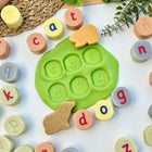 Yellow Door - YUS1232 Pierres d'estampage de l'alphabet - minuscules-Faciles à laver, ces tampons polyvalents sont durables pour toutes sortes de jeux de lettres à l'intérieur et à l'extérieur.