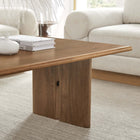 Modway - Amistad Bois Table basse - Noyer-Assemblée requise