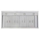 KUCHT KRH4815-K 48 po Hotte murale professionnelle - 1200 CFM - Acier inoxydable/Noir-Hotte professionnelle de haute qualité en acier inoxydable 304, épaisseur 1,0 mm, qui rehaussera l’apparence de votre cuisine gastronomique.