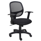 Brassex - Kelvis Chaise de bureau - noire-Petit colis