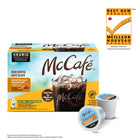 McCafé - Dosettes de café K-Cup Brew Over Ice, caramel salé - paquet de 10-Torréfaction : Le Café Glacé Caramel Salé De Mccafé Est Fait De Grains 100 % Arabica Qui Sont Traditionnellement Grillés Sous Flamme Pour Obtenir Une Torréfaction Foncée, Ce Qui Lui Confère Une Saveur Équilibrée Et Un Arôme Riche.
