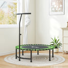 Soozier - Mini‑trampoline 45" pour adultes-Pieds en acier avec patins en caoutchouc antidérapants, assurent la stabilité au sol