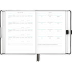 AT-A-GLANCE - Agenda hebdomadaire/mensuel Foundation non daté - 8 1/4 po H x 5 3/4 po l - Noir - Anglais-Fixez des objectifs spécifiques en fonction de vos priorités et planifiez vos prochaines étapes