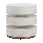 Zuo - Laha Table d’appoint - Chêne blanc-Garantie limitée de 3 ans
