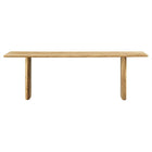 Modway - Amistad 58" Bois Banc - Chêne-7