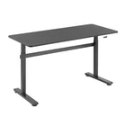 Uplite  Hauteur Réglable Style Bureau à Domicile Assis Debout - Noir-CRÉEZ UNE POSITION ACTIVE INSTANTANÉE - Passez de la position assise à la position debout en tournant une poignée avec ce poste de travail actif complet offrant des angles de vision confortables et des hauteurs utilisateur personnalisées.
