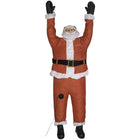 GEMMY - Père Noël gonflable suspendu au toit - 198 cm-Comprend des crochets pour suspendre