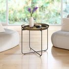 Zuo - Bronson Table d’appoint - Bronze-Capacité de poids maximale: 175