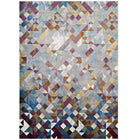 Modway - Lavendula Mosaïque triangulaire Tapis de 5 pi l x 8 pi L - Multicolore-Tapis en mosaïque triangulaire géométrique