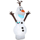 GEMMY - Olaf gonflable de Noël, tiré de La Reine des Neiges 2 - 122 cm-S'illumine grâce à une lumière LED brillante et économe en énergie