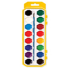 Cra-Z-Art - Aquarelles lavables avec pinceau - 16 couleurs-Idéal pour développer la motricité fine et stimuler la créativité, ce coffret d'aquarelles est un outil stimulant et pédagogique. Les aquarelles Cra-Z-Art sont conçues pour une application fluide et stimulent la créativité et la reconnaissance des couleurs