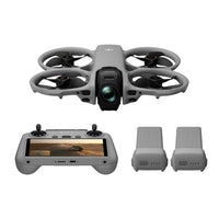 DJI - Drone Avata 360 avec caméra et radiocommande RC 2 - Pack Fly More-Imagerie haut de gamme 1 pouce, vidéo HDR 8K/60 ips