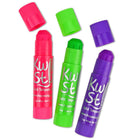 Pencil Grip - Kwik Stix Bâtonnets de peinture à la trempe solide, couleurs néon, 6 par paquet, 6 paquets-Pas besoin d'eau
