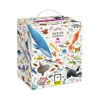 Banana Panda - Puzzlove, Animaux de l'océan, 7 ans et +-Le puzzle I Love Dinosaurs… pour les enfants qui aiment les dinosaures - notre grand puzzle de sol de 60 pièces plaira à coup sûr à vos tout-petits de 4 ans et plus avec un design colouré plein de dinosaures audacieux