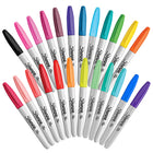Sharpie - Marqueurs permanents − Pointe fine − Couleurs assorties − Paquet de 24-6