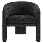 Modway - Greer Tissu Boucle Rembourré Fauteuil d’accent - Charbon de bois-7
