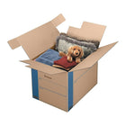 Bankers Box - Boîte De Déménagement Smoothmove - Grande - 24 po L x 18 po l x 18 po H - Paquet de 6-Construction à double fond, à côté double et à côté simple