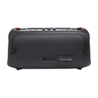 JBL - PartyBox On-The-Go Essential - Enceinte de Soirée Portable avec Effets Lumineux et Micro Sans Fil-Diffusez vos chansons préférées par connexion Bluetooth, puis prenez le micro et ajustez les basses, les aigus et l’écho afin d’obtenir l’effet vocal adéquat. 