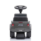 Freddo - Jeep Rubicon Freddo, porteur pour tout-petits, gris-Rangement pratique : Comprend un espace de rangement sur le siège pour les jouets et les collations, idéal pour les tout-petits toujours en mouvement