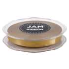 JAM Paper - Ruban de satin double face - 3/8" de largeur x 25 m - Or-Notre ruban est fabriqué à partir de satin double face de la plus haute qualité, qui présente une finition légèrement brillante mais lisse