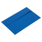 JAM Paper Enveloppes format livret à fermeture gommée, 6 x 9 1/2 po, bleu présidentiel, paq./100-Fermeture : Gomme