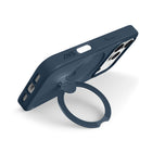 AXS - PROShield Stand MagSafe Compatible Apple iPhone 17 Pro - Bleu-Finition douce au toucher pour une prise en main confortable