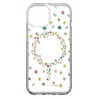 Ideal of Sweden - Coque transparente moyenne MagSafe pour iPhone 17e/16e/15/14/13 - Petit motif floral-Conception protectrice avec bords surélevés pour protéger l'appareil photo et l'écran