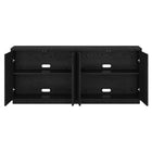 Hudson&Canal - Table buffet Alston 68" L - Grain noir-Nettoyer avec un chiffon doux et sec, sans produits chimiques agressifs ni produits de nettoyage abrasifs