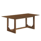 Modway - Ashcroft Table à manger rectangulaire - 69 po - Noyer-Table à manger rectangulaire