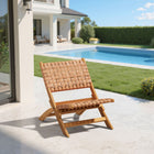 Zuo - Sunflare Chaise Lounge - Brun-Nombre de sièges: 1