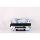 TUCCI Italy - New York Love Art 3 pièces valise-24 » Dimensions moyennes vérifiées - Intérieur : 24 » de largeur x 17 » de largeur x 9,6 » de h, extérieur : 26,7 » de largeur x 17,7 » de largeur x 10,2 » de haut, poids : 7,27 lbs