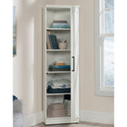 Sauder - Meuble d'angle HomePlus - Blanc doux-Rangement multi-pièces: Ce meuble d'angle fonctionnel est idéal pour le rangement général, la cuisine/le garde-manger, la buanderie, le bureau ou la salle de bain