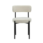 Plata Imports - Chaise de salle à manger Federica-Assise rembourrée pour plus de confort