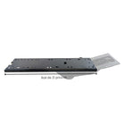 IntekView - Plateau pour clavier Venus - 27" x 13" - Droitier - Rail 21"-Système de rail EZ-Glide (21" standard, 18" disponible)