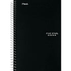 Five Star - Cahier à 2 sujets de qualité supérieure - 9-1/2 po x 6 po - 80 Feuilles - Couleurs assorties-Papier de qualité supérieure