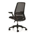 Offices to Go - TL Fauteuil à basculement synchronisé à dossier haut avec capteur de poids - noir-Un support lombaire réglable est de série sur tous les modèles