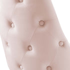 Modway - Adorn Touffe Performance Velvet Fauteuil d’appoint de salle à manger - Rose-8