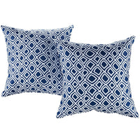 Modway - 2 pièces Terrasse extérieure Ensemble d’oreillers - Équilibre-Coussin décoratif intérieur/extérieur