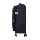 American Tourister - SummerRide Valise de Cabine Spinner - marine-La doublure de ce produit a été fabriquée à partir de tissu en polyester recyclé, fabriqué à partir de bouteilles en plastique utilisées par les consommateurs