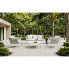 Backyard Lifestyles - Ensemble de patio conversation 4 pièces Nautique - Naturel-9