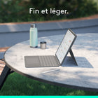 Logitech - Combo Touch iPad Air 13" (M2/M3/M4) Étui Clavier - Gris Oxford - Anglais-Smart Connector: connectivité simple, instantanée et sécurisée sur votre étui clavier Combo Touch pour iPad sans chargement requis, alimenté par votre iPad 