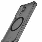 ITSKINS - Étui Hybrid_R à vapeur avec aimants pour Samsung Galaxy S26, Fumée-Aimants deux fois plus puissants intégrés au boîtier