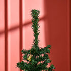 HOMCOM - Arbre de Noël de 5FT support métallique pour intérieur saisonnier vacances-Matériau : PVC, cadre métallique 