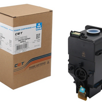 CET - Konica Minolta Bizhub C3300i/3320i/3351i/4001i/4050i TNP79C/TNP80C/TNP81C Cartouche de toner - Rendement Standard - Cyan-Couleur: Cyan