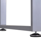 HOMCOM - Bureau d'ordinateur avec tiroirs réversibles multifonctions - 47,2 po L x 23,6 po l x 29,9 po H - marron-Élégant et contemporain, ce bureau de style industriel s’harmonise avec toute décoration intérieure