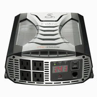 Cobra - Onduleur de qualité professionnelle de 2500 watts-Fournir l'énergie nécessaire pour travailler, jouer ou s'évader avec des outils et des appareils électroménagers de moyenne à grande taille