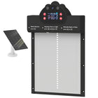 PawHut - Porte de poulailler automatique avec caméra AI 2K HD et contrôle via application-Contrôle à distance via WiFi 2,4G avec modes Minuterie/Lumière pour automatiser l’accès quotidien au poulailler 
