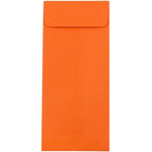 JAM Paper Enveloppes à ouv. au sommet papier recyclé couleur vive, ferm. gommée, 4 1/2 x 10 3/8 po, orange, paq./100-Orange