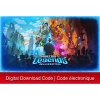 Minecraft Legends Deluxe Edition for Nintendo Switch [Code Electronique]-Genre : Action, Aventure